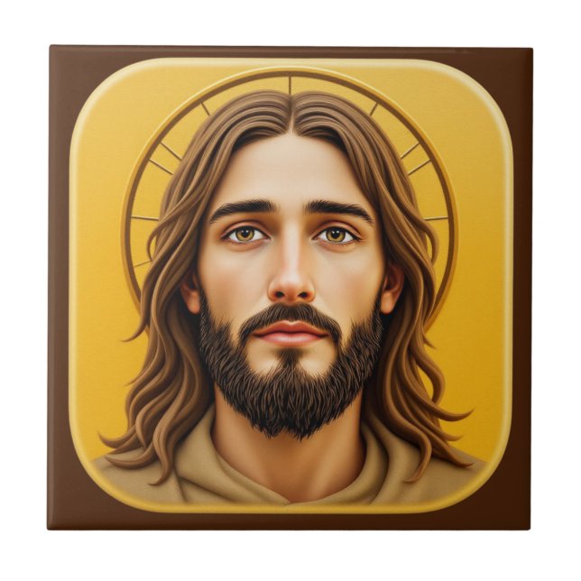 JESUS CERAMIC TILE (Front)