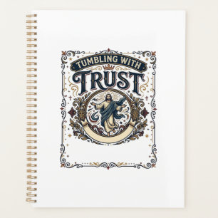 Jesus Cheer Gymnastics Graphic Tee Christian Art_1 Planner