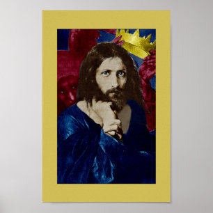 Jesus Christ 1888 by Georg Karl Franz Cornicelius Poster