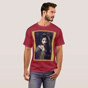 Jesus Christ 1888 by Georg Karl Franz Cornicelius T-Shirt