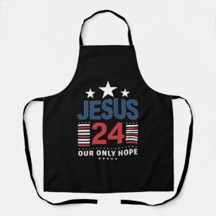 Jesus Christ 2024 President USA Election Political Apron