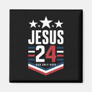 Jesus Christ 2024 President USA Election Political Magnet