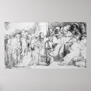 Jesus Christ among the Doctors Poster