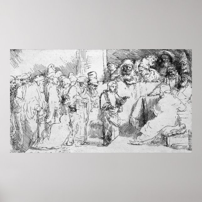 Jesus Christ among the Doctors Poster (Front)