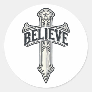 Jesus Christ Anchor of My Soul Christian Shirt Classic Round Sticker