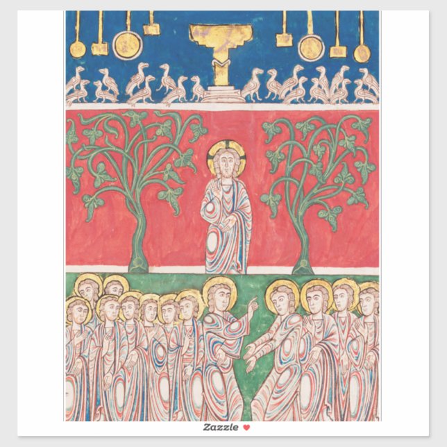 Jesus Christ and 12 Apostles (Sheet)
