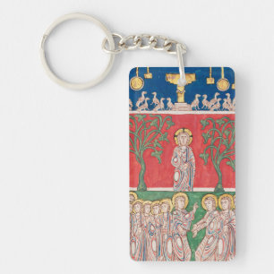 Jesus Christ and 12 Apostles Key Ring