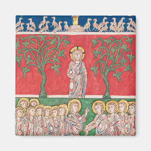 Jesus Christ and 12 Apostles Magnet