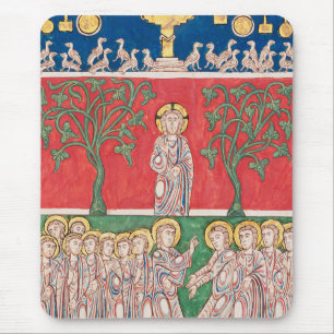Jesus Christ and 12 Apostles Mouse Pad