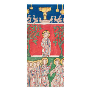 Jesus Christ and 12 Apostles Rack Card