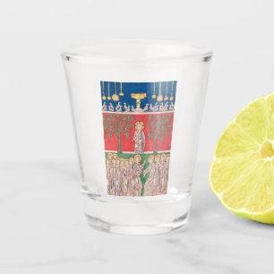 Jesus Christ and 12 Apostles Shot Glass