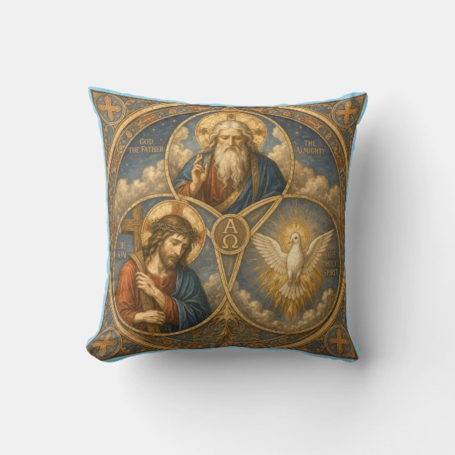 Jesus Christ and Merry Cushion (Front)