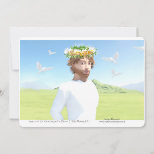 Jesus Christ and the Crowning with Thorns Invitation