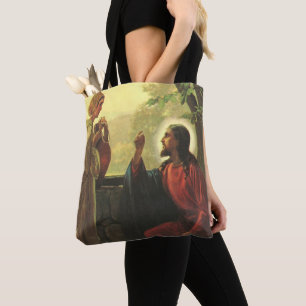 Jesus Christ and the Good Samaritan at the Well Tote Bag
