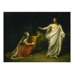 Jesus Christ Appearance bible Magdalene Resurrecti Photo Print