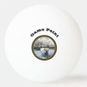 Jesus Christ Baptism image two Ping Pong Ball