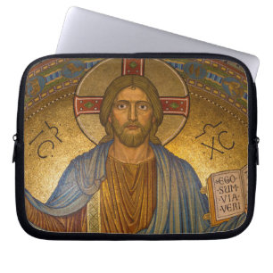 Jesus Christ - Beautiful Christian Artwork Laptop Sleeve