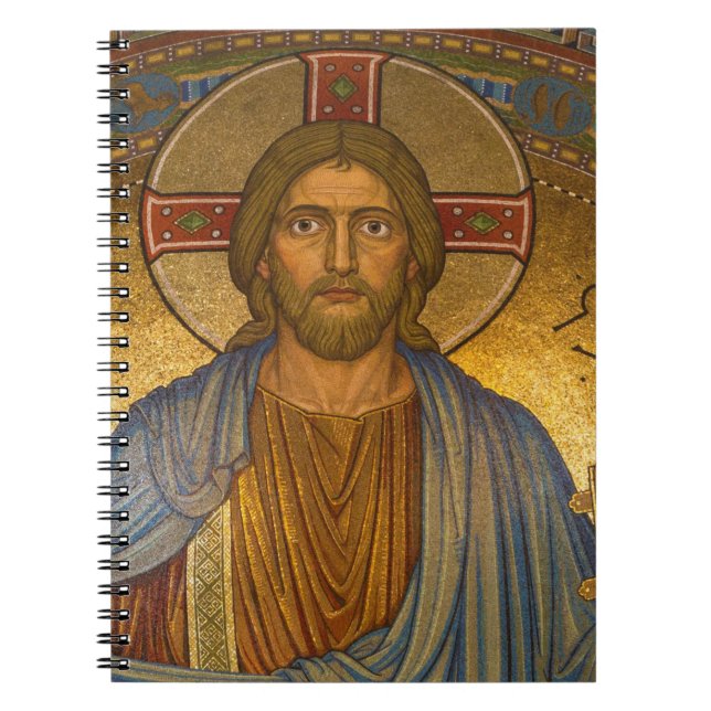 Jesus Christ - Beautiful Christian Artwork Notebook (Front)