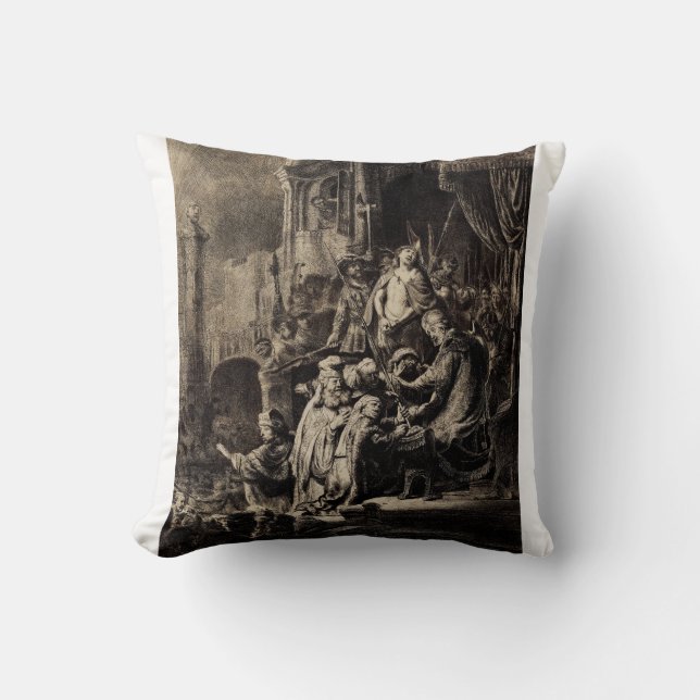 Jesus Christ before Pilate Cushion (Front)