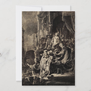 Jesus Christ before Pilate Holiday Card