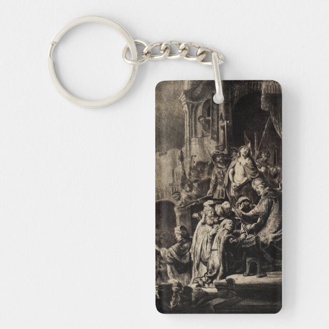 Jesus Christ before Pilate Key Ring (Front)