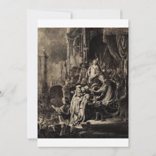 Jesus Christ before Pilate Thank You Card