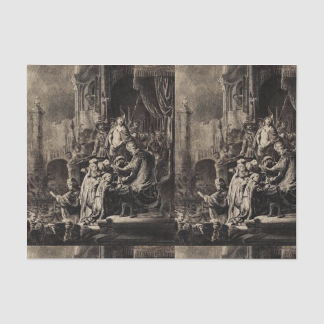Jesus Christ before Pilate Tissue Paper (Front)