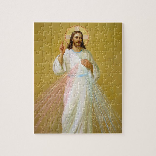 Jesus Christ Blessing Our Lord the Saviour Catholi Jigsaw Puzzle (Vertical)