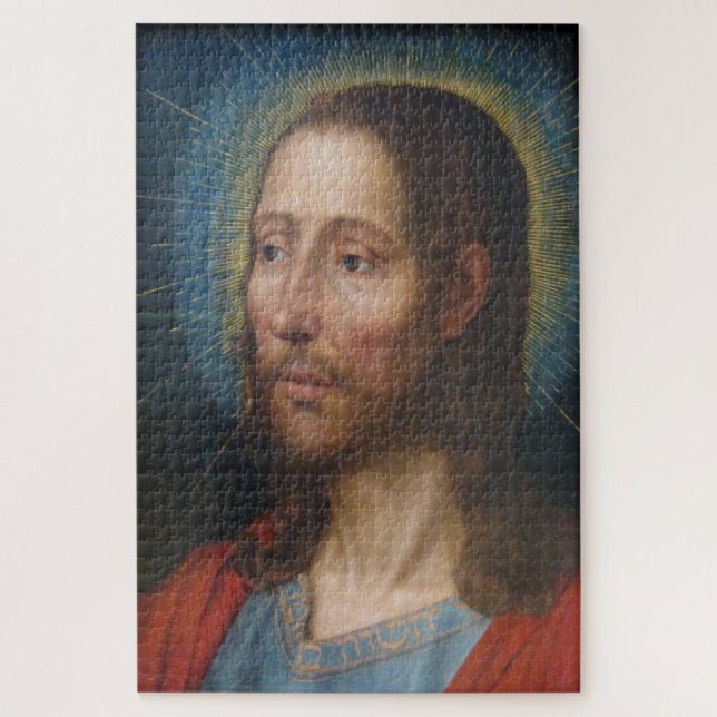 Jesus Christ (by Quentin Metsys) Jigsaw Puzzle (Vertical)