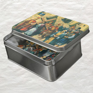 Jesus Christ Carrying the Cross to his Crucifixion Jigsaw Puzzle