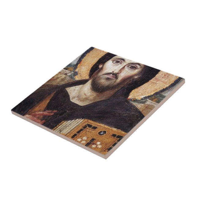 Jesus Christ Ceramic Tile (Side)