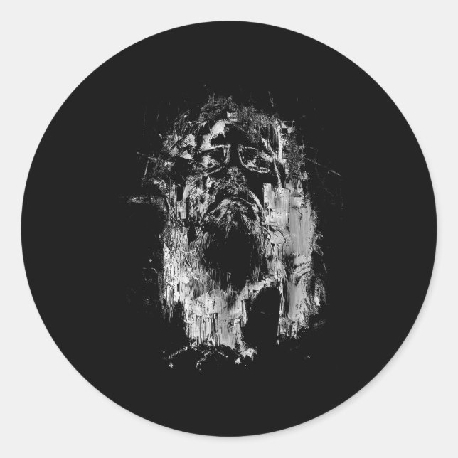 Jesus Christ Christian Faith  Classic Round Sticker (Front)