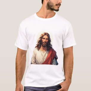 Jesus Christ Christian Men's Tee Shirt