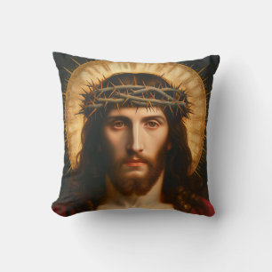Jesus Christ   Christian Religious Art Cushion