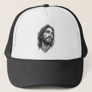 Jesus Christ Christian Trucker Hat