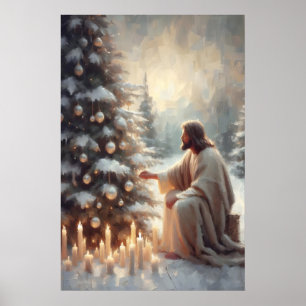 Jesus Christ Christmas Jesus Artwork Gospel Art Poster