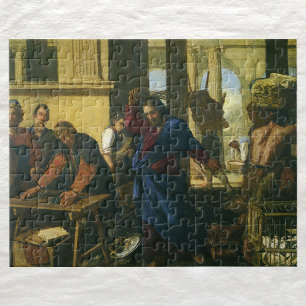 Jesus Christ Cleansing of the Temple Jigsaw Puzzle