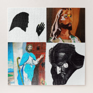 JESUS CHRIST collage Jigsaw Puzzle