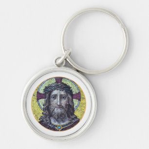 Jesus Christ & Compassion Art vintage Keychain
