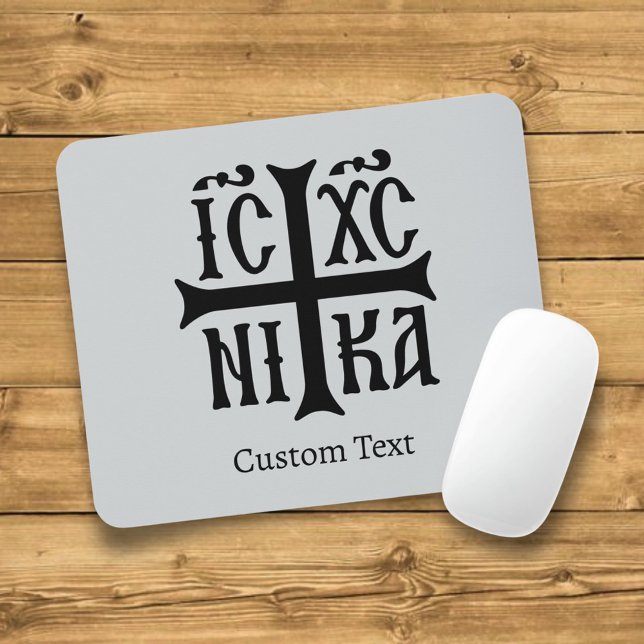 Jesus Christ Conquers Emblem Mouse Pad (Creator Uploaded)