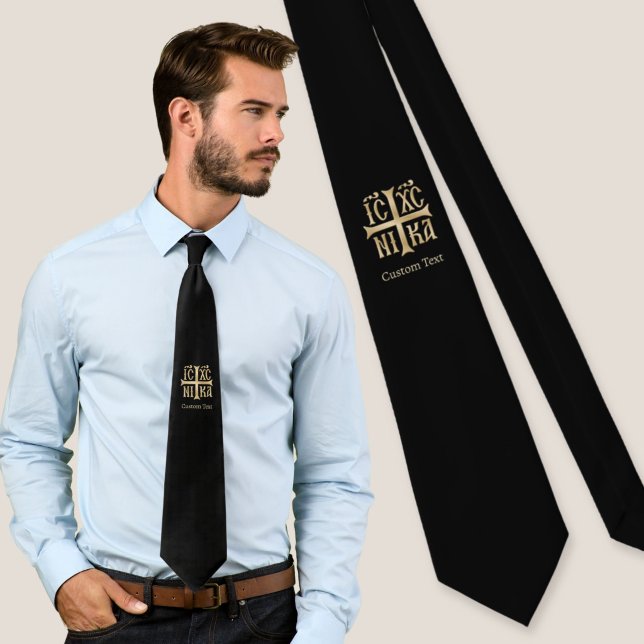 Jesus Christ Conquers Emblem Tie (Creator Uploaded)