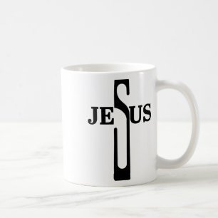 Jesus Christ Cross Christian Faith In God Mens Eas Coffee Mug