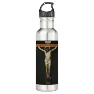 Jesus Christ crucified by Diego Velaquez 710 Ml Water Bottle