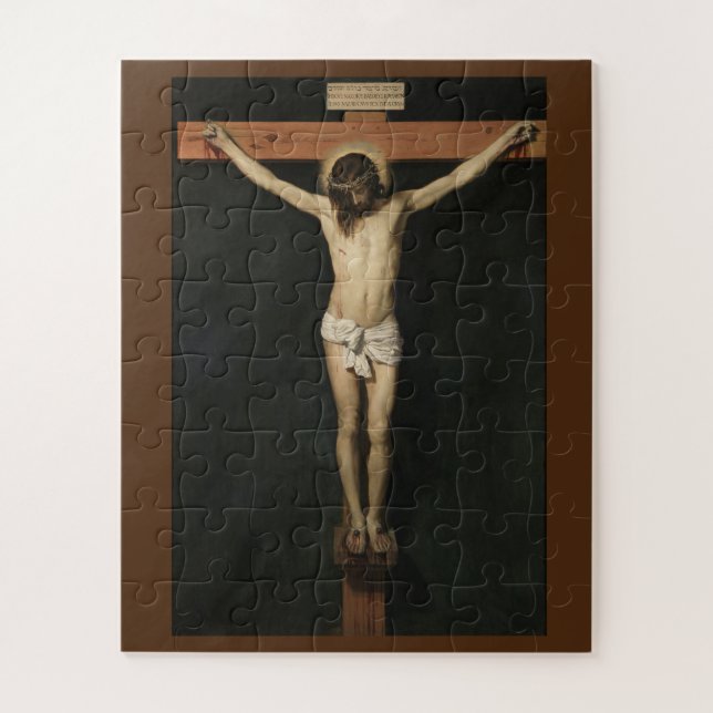 Jesus Christ crucified by Diego Velaquez Jigsaw Puzzle (Vertical)