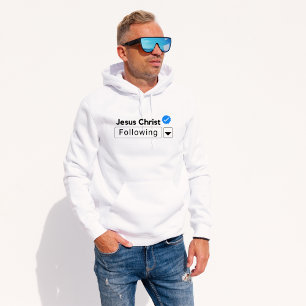 Jesus Christ Following Bible Verse Faith Christian Hoodie