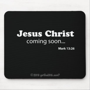 Jesus Christ gotGod316.com? Coming soon Mouse Pad