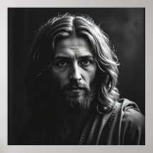 Jesus Christ – Handcrafted Charcoal Portrait