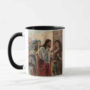 Jesus Christ healing the blind man Mug
