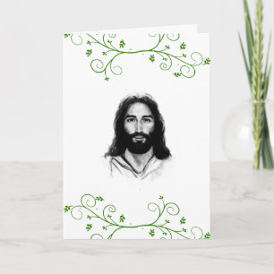 Jesus Christ Holiday Card