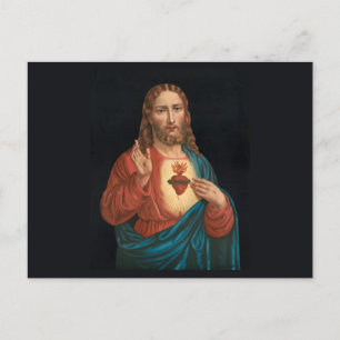 Jesus Christ Holiday Postcard